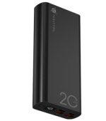 Powerbanka NAVITEL PWR20 AL černá s kapacitou 20000 mAh
