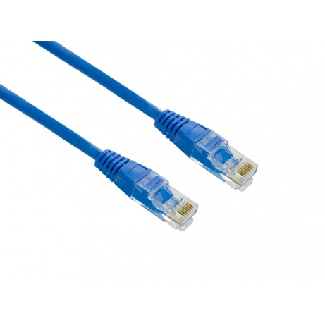 4World Patch kabel RJ45 Cat5e UTP 5.0m Blue