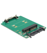 Delock adaptér Micro SATA 16 pin na mSATA full size
