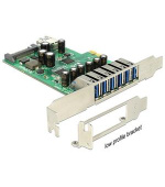 Delock PCI Express Karta > 6 x externí + 1 x interní USB 3.0