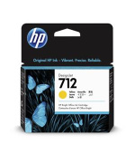 HP Ink Cartridge 712/Yellow/29 ml