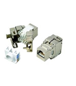 DATACOM Keystone RJ45 STP CAT5E samořezný SILVER