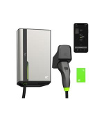 Green Cell HabuDen Wallbox 22kW 32A 7.5m NFC Cable Type 2 Smart EV Charging Station with GC App Bluetooth WiFi