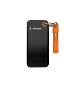 VERBATIM Pocket SSD 1TB, USB-C 3.2 Gen 2, černá/oranžová