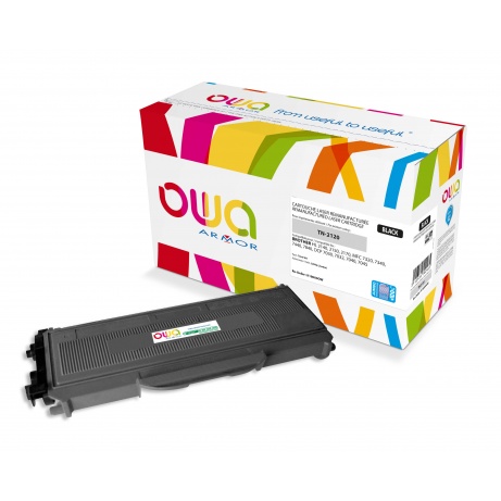 OWA Armor toner kompatibilní s Brother TN-2120, 5200st, JUMBO, černá/black