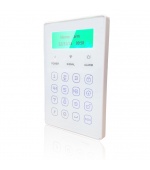 iGET SECURITY P13 - externí bezdrátová klávesnice s LCD displejem pro alarm M3B a M2B