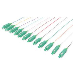 DIGITUS Professional colored pigtails, SC (APC) OS2 09/125 µ, Simplex