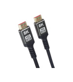 PremiumCord ULTRA HDMI 2.1 High Speed + Ethernet kabel 8K@60Hz,zlacené 1,5m