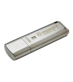 Kingston IronKey Locker+ 50/256GB/USB 3.1/USB-A/Stříbrná