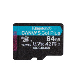 Kingston Canvas Go Plus A2/Micro SDXC/64GB/UHS-I U3 / Class 10
