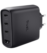TRUST MAXO 65W 4P GAN CHARGER BLK