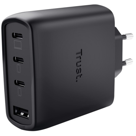 TRUST MAXO 65W 4P GAN CHARGER BLK