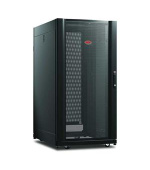 APC NetShelter AV 24U 600mm Wide x 825mm Deep Enclosure with Sides and 10-32 Threaded Rails Black