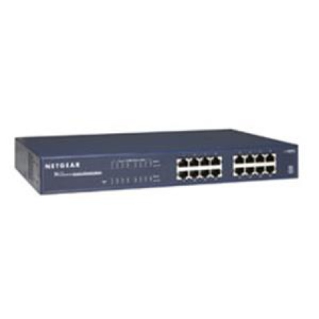 Netgear 16 x 10/100/1000 Ethernet Switch Rack-mountable - JGS516