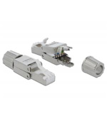 Delock RJ45 samec Cat.6 STP bez použití nástroju