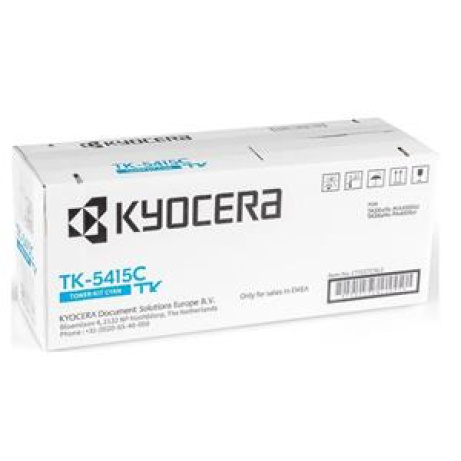 Kyocera toner TK-5415C - 13 000 stran A4 (při 5% pokrytí), pro TASKalfaMA/PA4500ci, cyan