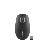 Natec optická myš MERLIN/1600 DPI/Kancelářská/Optická/Drátová USB/Černá