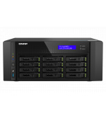 QNAP TS-h1290FX-7302P-128G (AMD EPYC, 128GB ECC RAM, 12x 2,5" U.2, 2x M.2 NVMe, 2x 2,5GbE, 2x 25GbE)