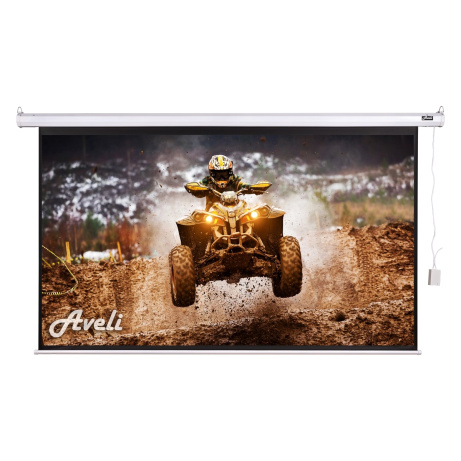 Elektrické projekční plátno AVELI, 265x149 (16:9) 120"