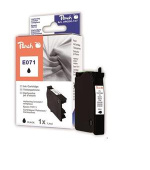 PEACH kompatibilní cartridge Epson T0711, black, 8,4 ml