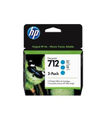 HP Ink Cartridge 712/Cyan/29-ml/3-Pack