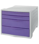 NOBO Zásuvkový box Esselte Colour'Breeze, levandulová