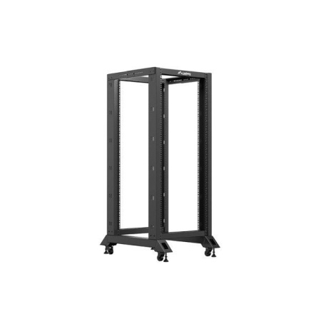 LANBERG OTEVŘENÝ RACK 19" 27U 600X800 ČERNÝ  V2