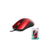 OMEGA MOUSE OM-520 1000DPI RED