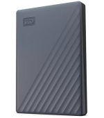 WD My Passport Portable 5TB Ext. USB3.2/USB-C Silicon Grey