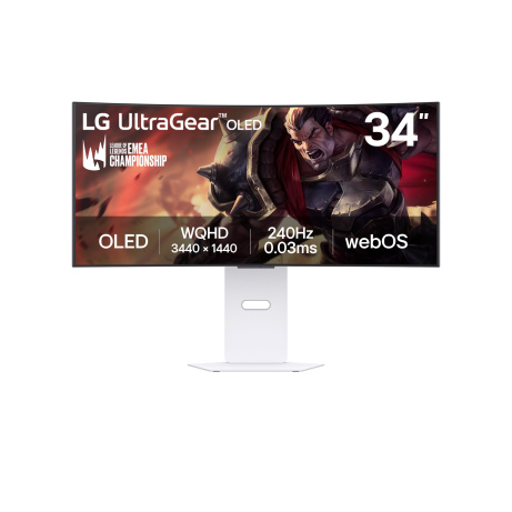 LG UltraGear/34GX90SA-W/34"/OLED/wQHD/240Hz/1ms/Blck-White/2R