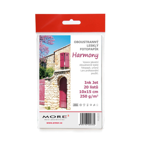 Armor fotopapír Harmony 240g, glossy 10x15, 20 ks