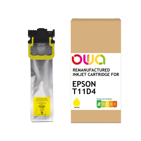 OWA ARMOR ink kompatibilní s Epson C13T11D440, žlutá/Yellow