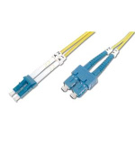 Digitus Fiber Optic Patch Cord SC (APC) to LC (PC), Singlemode 09/125 µ, Duplex Length 1 m