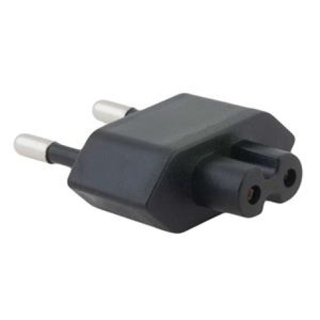 AVACOM Zásuvkový konektor Type C (EU) pro USB-C nabíječky, černá