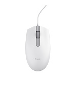 Trust TM-101W/Kancelářská/Optická/1 200 DPI/Drátová USB/Bílá