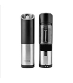 Elektrické mlýnky na koření Huslog stříbrné