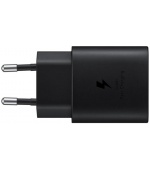 Samsung Napájecí adaptér s rychlonabíjením (25W), bez kabelu v balení, Black