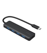 GEMBIRD Rozbočovač USB 3.1 (Gen 1) typu C Gembird, 4portový