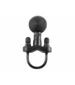 RAM Mounts úchyt na řídítka motorky nebo tyč O 25,4-31,75 mm, s 1,5" čepem, nerez, RAM-231-1U