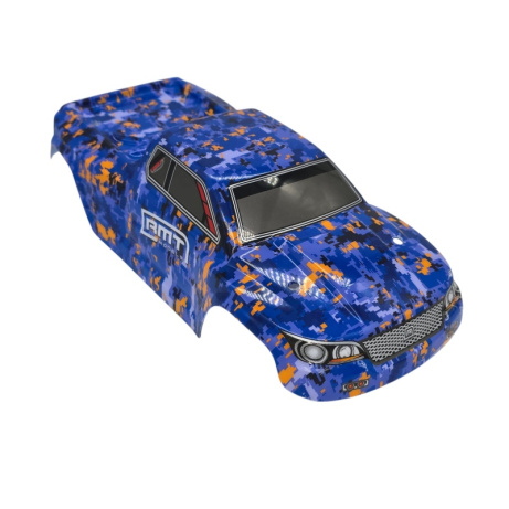 Karoserie pro model TwinRaptor od RMT modro/ oranžová