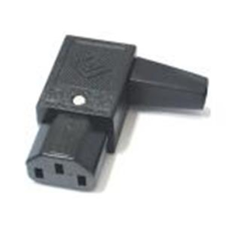PremiumCord konektor IEC 320 C13 10A pravoúhlý