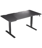 Endorfy herní stůl Atlas L / 150cm x 78cm / nosnost 80 kg / prostor na kabeláž / černý