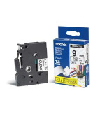 Brother - TZe-121, průsvitná / černá (9mm, lamin.)