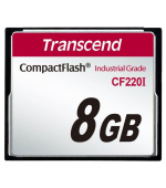 Transcend 8GB INDUSTRIAL TEMP CF220I CF CARD (SLC) Fixed disk and UDMA5