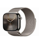 Apple Watch Series 10 42mm Cellular Přírodní titan s přírodním milánským tahem