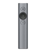 Logitech Wireless Presenter Spotlight plus, bezdrátový prezentér, břidlicový