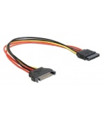 Kabel SATA prodloužení napájení, 30cm