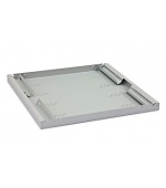 19' police A4 perforovaná 1U/650mm,max.80kg šedá