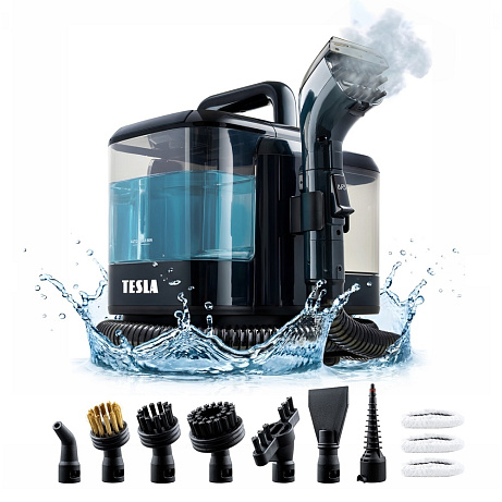 TESLA PowerWash & Steam Station TQS600víceúčelový vysavač s funkcí páry