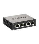 D-Link DGS-1100-05V2/E 5-Port Gigabit Smart Managed Switch- 5-Port 100BaseTX Auto-Negotiating 10/100/1000Mbps Switch